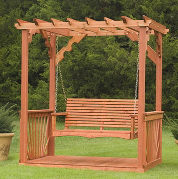 Wooden Porch Swings