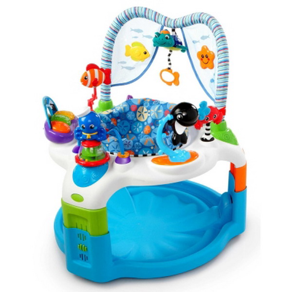 New Baby Einstein Baby Play Gym Neptune Activity Saucer Educational