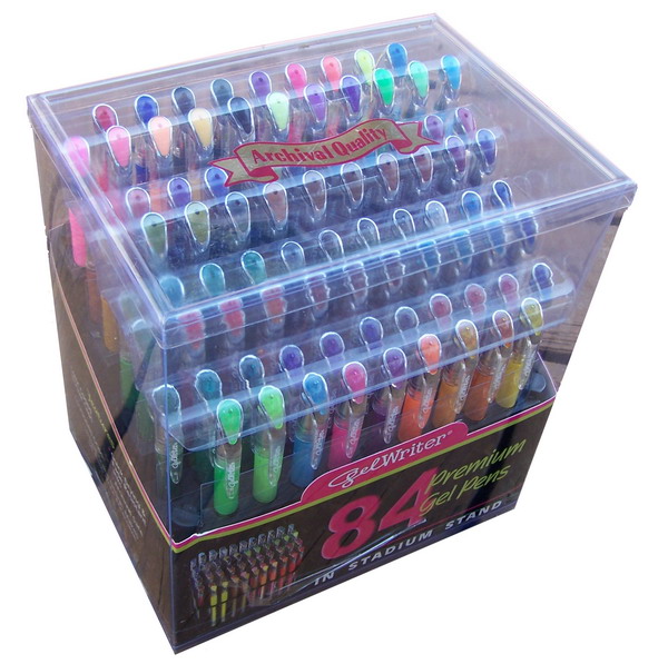 NEW 84 ARCHIVAL MULTI COLOR GEL PENS in Stadium Stand