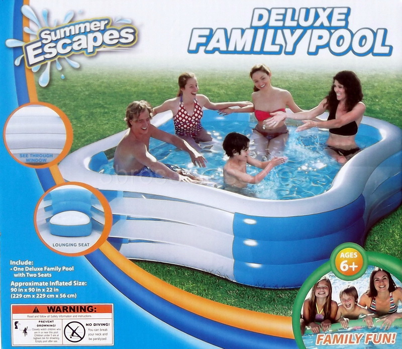 best size pool for family of 6