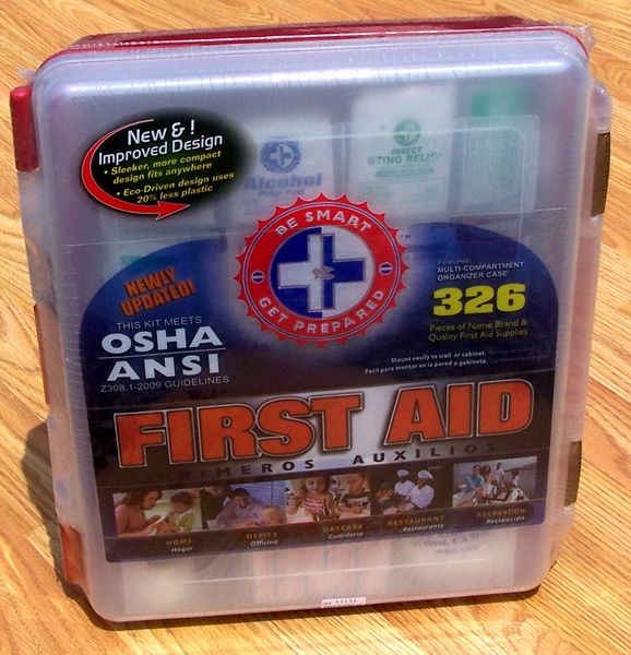 NEW OSHA Approved Deluxe FULL 326 PIECE FIRST AID KIT eBay