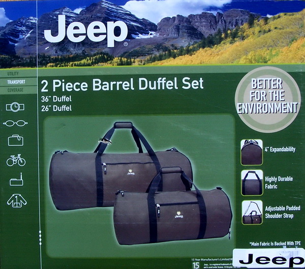 Jeep duffel set #2