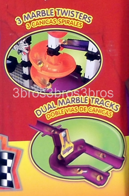 New Techno Gears Marble Mania Dual Velocity Dual Tracks Raceway 400+ Pc