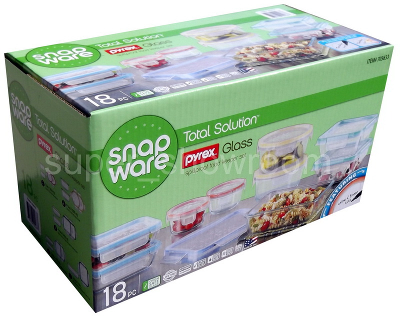 snapware 18 piece set