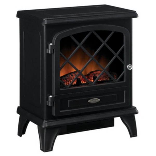 New 1350 Watt Freestanding Electric Stove Heating Fireplace Heater w