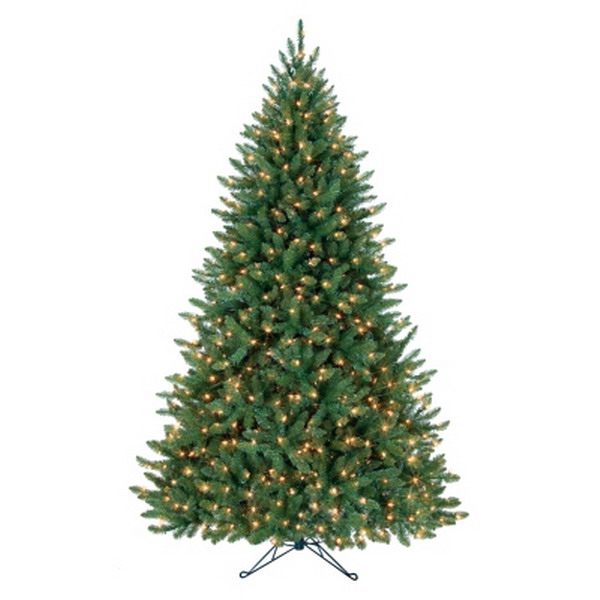   Prelit Christmas Tree Artificial XMAS 1772 tips 600 lights  