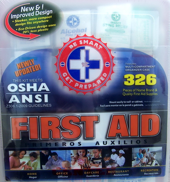   FULL 326 PIECE FIRST AID KIT Workplace OSHA Work Approved Home Safety