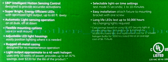 secs 1 10 mins adjustable dusk to dawn sensitivity setting