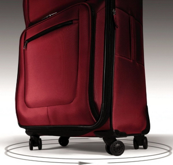 New Red Spinner Wheeled 29 SAMSONITE 4 pc LUGGAGE SET  