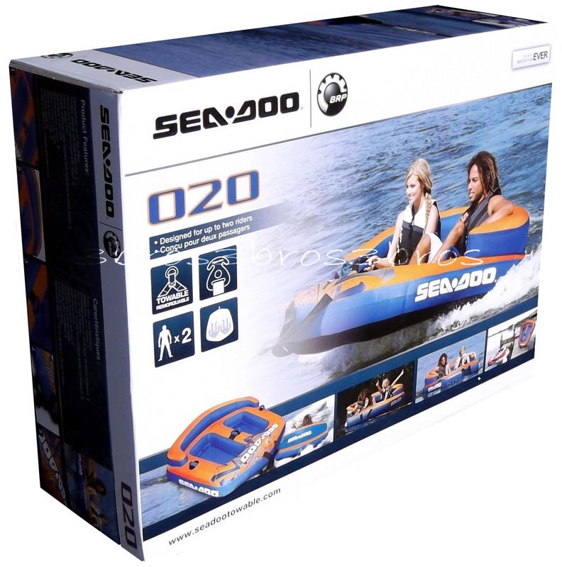   SeaDoo 2 Person Towable is built for the wildest ride on the water