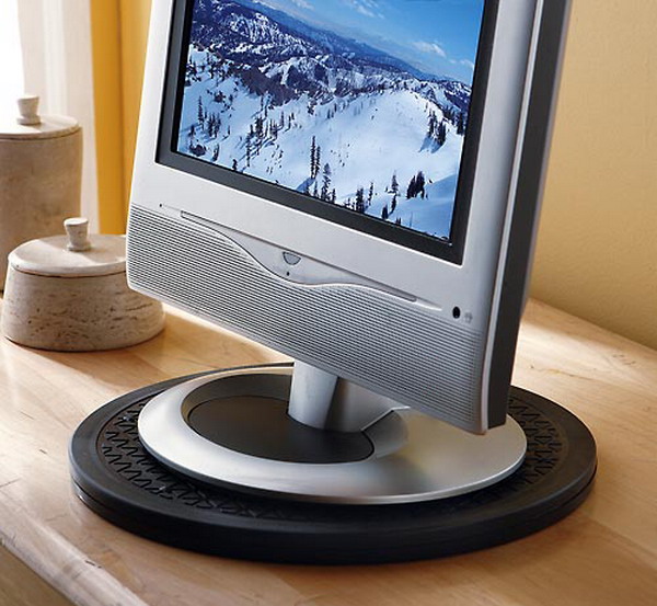 New Swivel Rotating Stand TV Computer Monitor Turntable